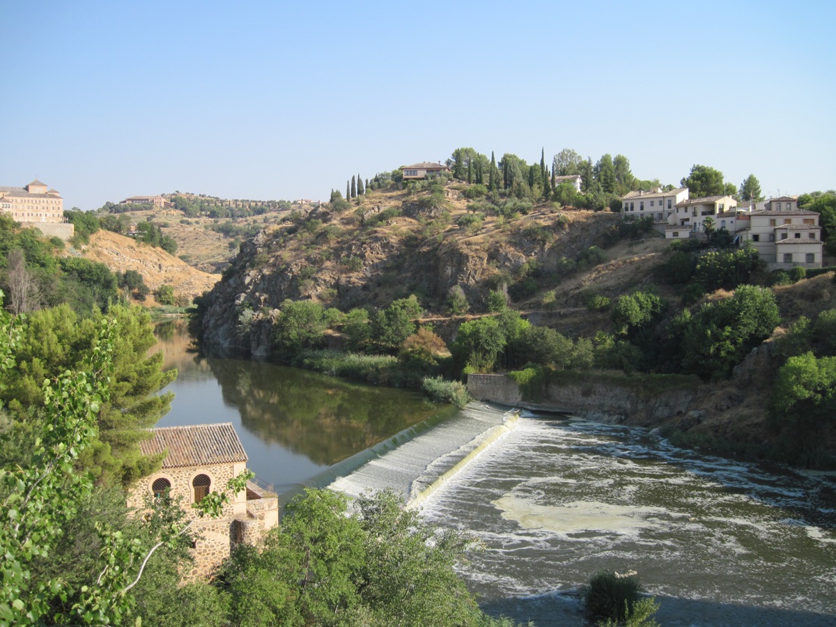 -Particolare del fiume Tago